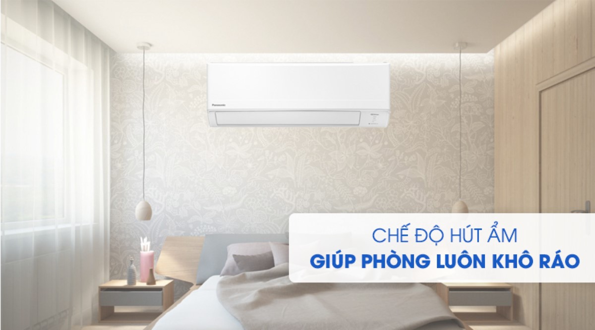 Điều hòa Panasonic 1 chiều Inverter 9000BTU CS-PU9WKH-8M 4